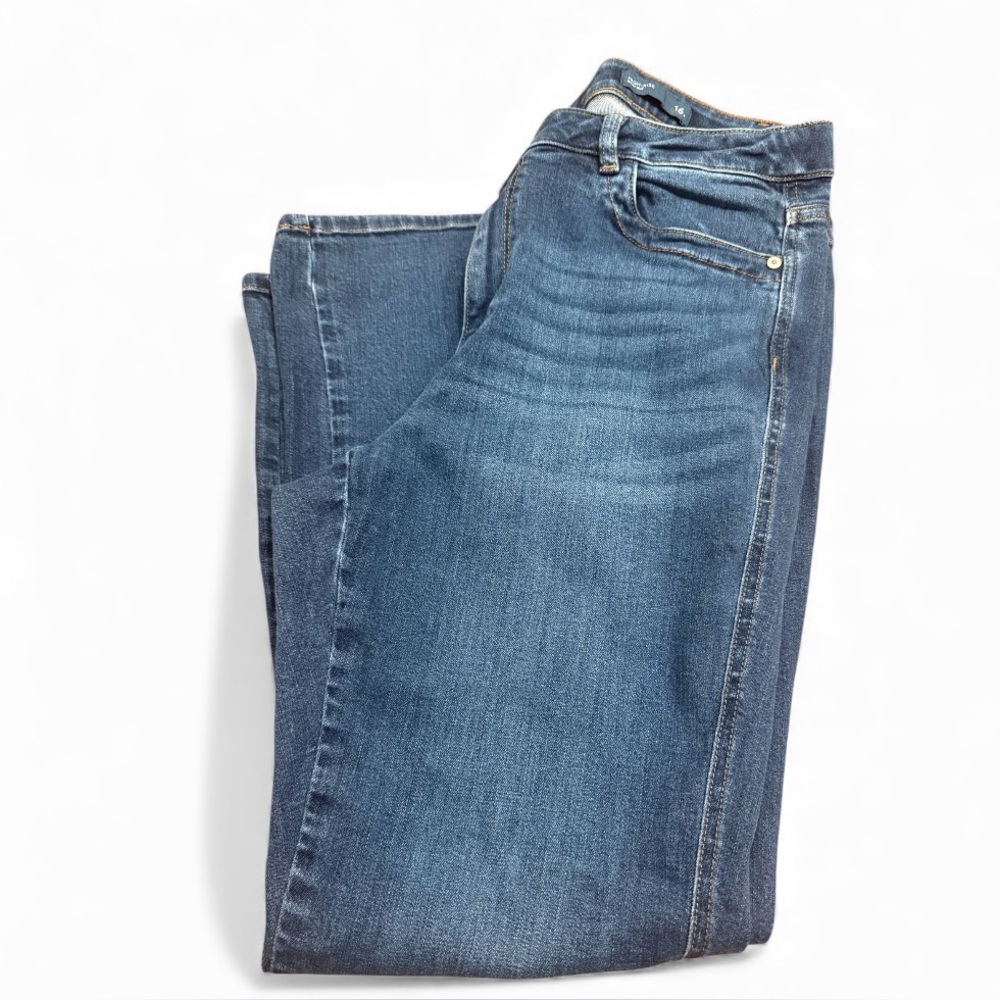 J.Jill Women's High Rise Bootcut Blue Jeans Size 16R